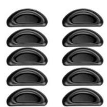 5 Pares Almofada Silicone para Óculos - Adesiva 3M Macia Antiderrapante Conforto Nariz