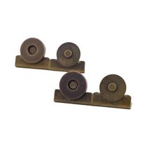 5 Pares De Botões Magnéticos De Pressão Metálicos Sem Costura Para Bolsas, Roupas E Artesanato DIY