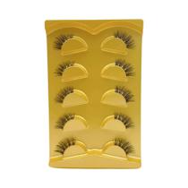 5 Pares de Cílios Naturais Curtos - Handmade - Banda Transparente