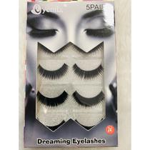 5 Pares de Cílios Postiços Dreaming Eyelashes - Eyemix/ WX Beleza