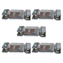 5 Pares de Conector de Encaixe para Móveis Sofá Cabeceira Painel Zincado G59 5 Pares de Conector de Encaixe para Móveis Sofá Cabeceira Painel Zincado G59