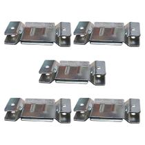 5 Pares de Conector de Encaixe para Móveis Sofá Cabeceira Painel Zincado G59