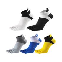 5 pares/lote verão meias masculinas algodão cinco dedos meias curtas masculinas de alta qualidade 5 pares/lote verão meias masculinas algodão cinco dedos meias curtas masculinas de alta qualidade