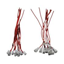 5 pares mini micro jst ph macho fêmea conector com cabos de fio 2.0 2p 3p 4p 5p 6pin 100mm 200mm