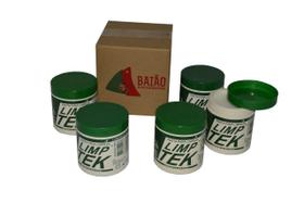 5 Pasta De Limpeza Lavagem A Seco Limptek Limp Tek C/500Gr