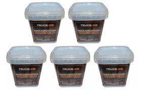 5 Pasta Polir Tanque Rodas Alumínio Caminhão Polimento 500g 5 Pasta Polir Tanque Rodas Alumínio Caminhão Polimento 500g