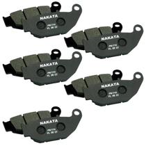 5 Pastilhas Freio Traseiro Nakata Cb Twister 250 2015 A 2023 5 Pastilhas Freio Traseiro Nakata Cb Twister 250 2015 A 2023