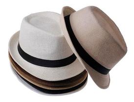 5 Pcs Chapéu Unissex Palha Malandrinho Panama Adulto 5 Pcs Chapéu Unissex Palha Malandrinho Panama Adulto