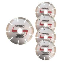 5 Pcs Disco de Corte Diamantado 115 X 22,23 mm Esmerilhadeira