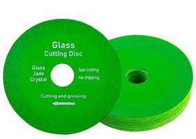 5 Pcs Disco De Diamante Corte De Vidro Polimento Lâmina Fina Cor Verde 5 Pcs Disco De Diamante Corte De Vidro Polimento Lâmina Fina Cor Verde