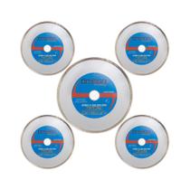 5 Pcs Disco Diamantado 7 Pol 180x22,23mm Esmerilhadeira 5 Pcs Disco Diamantado 7 Pol 180x22,23mm Esmerilhadeira