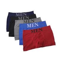 5 pçs estilo fino masculino alta elástica cor lisa confortável boxer briefs calcinha respirável 5 pçs estilo fino masculino alta elástica cor lisa confortável boxer briefs calcinha respirável