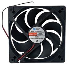 5 PÇS - MICROVENTILADOR 120mm X 120mm X25mm 12v -120x120x25