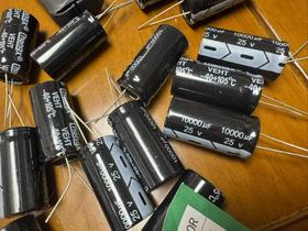 5 PCS Takefast 25V10000UF 18*35mm 10000UF 25V 18*35 capacitor eletrolítico de alumínio 5 PCS Takefast 25V10000UF 18*35mm 10000UF 25V 18*35 capacitor eletrolítico de alumínio