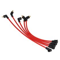 5 peças 8mm vermelho silicone ht ignição leva cabos de vela de ignição para modelos mgb 1800cc 5 peças 8mm vermelho silicone ht ignição leva cabos de vela de ignição para modelos mgb 1800cc