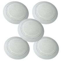 5 Peças Arandela Tela Branca Redonda 6 Polegadas Forro Gesso Para Alto Falante 6 Pol Forro Música Som Ambiente Embutir 5 Peças Arandela Tela Branca Redonda 6 Polegadas Forro Gesso Para Alto Falante 6 Pol Forro Música Som Ambiente Embutir