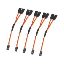 5 Peças De Cabo Divisor Servo Y 1 Macho Para 2 Fêmeas Estilo JR Futaba