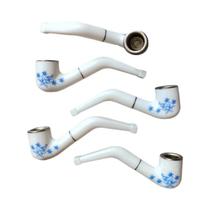 5 peças mini cachimbos de fumo resina cachimbos criativos acessórios para fumar para iniciante