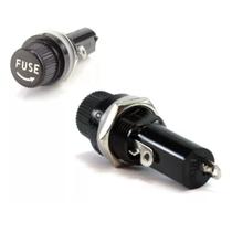 5 Peças - Porta Fusivel Rosca Painel 5x30mm