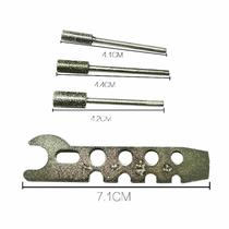 5 peças serra moendo acessórios de cadeia serrato dente moagem para