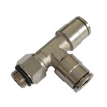 5 Peças Tee Macho Lateral Tubo 1/8X8 BSP Conexão Pneumática 5 Peças Tee Macho Lateral Tubo 1/8X8 BSP Conexão Pneumática