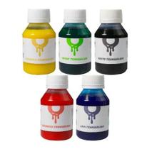 5 Pigmentos Translúcidos Para Resina Epóxi E Pol. Emb. 100g