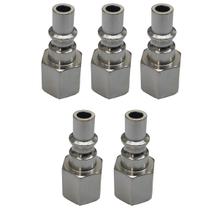 5 Pinos Engate Rapido Alta Pressão Ar Rosca Femea 1/4 X 1/4 5 Pinos Engate Rapido Alta Pressão Ar Rosca Femea 1/4 X 1/4