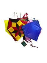 5 Pipas De 45cm Bambu + Rabiola 3m + rolo linha dezinho 180m 5 Pipas De 45cm Bambu + Rabiola 3m + rolo linha dezinho 180m