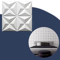 5 Placas 3D Decorativo 50x 50cm Parede Kit 0,5 Mini Estrelar Casa Moderno Sala Cozinha Banheiro Lavavel Duravel