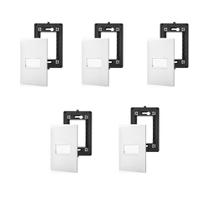 5 Placas Espelho 4x2 1 Módulo Branca Legrand PialPlus+ 618501BC+ 5 Placas Espelho 4x2 1 Módulo Branca Legrand PialPlus+ 618501BC+
