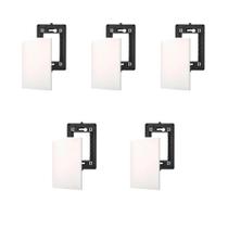 5 Placas Espelho 4x2 Cega Branca Legrand PialPlus+ 618500BC