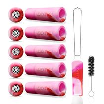 5 pontas de filtro de silicone reutilizáveis para cone pré-laminado 5 pontas de filtro de silicone reutilizáveis para cone pré-laminado