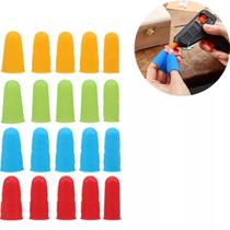 5 Protetor dedo Bordado Costura alta temperatura cola quente 5 Protetor dedo Bordado Costura alta temperatura cola quente