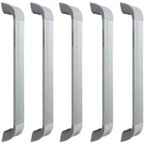 5 Puxadores Para Armario Plena Itatiaia De 224mm Aluminio Fosco 5 Puxadores Para Armario Plena Itatiaia De 224mm Aluminio Fosco