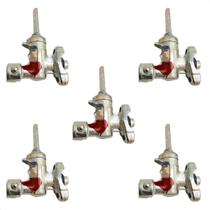 5 Ramal Registro Sem Rosca Fogão Cooktop Fischer Platinium