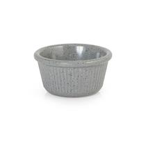 5 Ramekins Molho 90ml Cinza Stone 100% Melamina Gourmet Mix