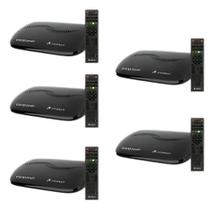 5 Receptor Digital Vivensis Vx10 Nova Parabólica Preto