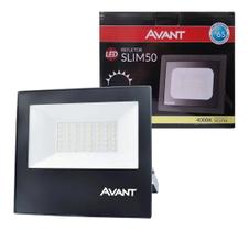 5 Refletor Led Slim Holofote 50w Branco Neutro 4000k Ip65 5 Refletor Led Slim Holofote 50w Branco Neutro 4000k Ip65