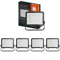 5 Refletores Led 50w 4000k Luz Neutra 5000lm Preto Ledvance 5 Refletores Led 50w 4000k Luz Neutra 5000lm Preto Ledvance