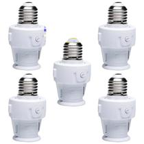 5 Relé Sensor Soquete E27 Aciona Luz Automaticamente A Noite 5 Relé Sensor Soquete E27 Aciona Luz Automaticamente A Noite