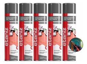 5 Removedor de Tintas Etaniz 400ml Metal Automotivo Madeira 5 Removedor de Tintas Etaniz 400ml Metal Automotivo Madeira