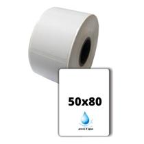 5 Rolo de Etiqueta adesiva termica a prova dagua - 50x80 5 Rolo de Etiqueta adesiva termica a prova dagua - 50x80