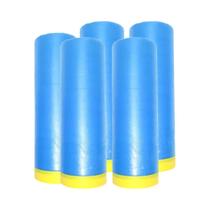 5 Rolos De Filme Protetor PE Pré-Adesivado Para Pintura Automotiva, Cozinha, Poeira De Móveis