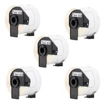 5 Rolos Etiqueta Compativel Uso Brother Dk-1202 Com Suporte 5 Rolos Etiqueta Compativel Uso Brother Dk-1202 Com Suporte