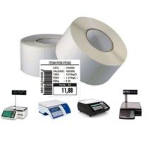5 Rolos Etiqueta Térmica 40x40 Balança Toledo Prix 6 Touch