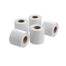 5 Rolos Etiquetas Bopp Adesivas 60x60 Branco Brilhante 30cm 5 Rolos Etiquetas Bopp Adesivas 60x60 Branco Brilhante 30cm