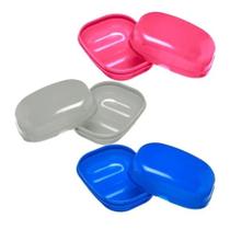 5 Saboneteira de plástico colorida