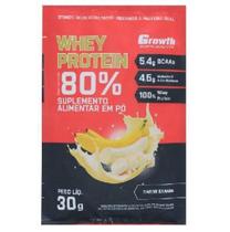 5 Sache Dose Whey Protein Growth Banana Viagem Dia A Dia 5 Sache Dose Whey Protein Growth Banana Viagem Dia A Dia
