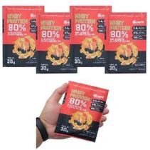 5 Sache Dose Whey Protein Growth Caramelo Viagem Dia A Dia
