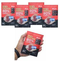 5 Sache Dose Whey Protein Growth Doce De Leite Dia A Dia